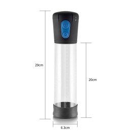 Pompka automatyczna Lovetoy Maximizer Worx VX3 czarna 28 5 cm Lovetoy