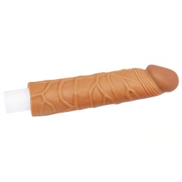 Przedłużka Pleasure X Tender Lovetoy brązowa TPE 17 cm Lovetoy