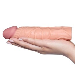 Przedłużka na penisa Lovetoy TPE cielista 17 cm Lovetoy