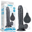 Dildo Lovetoy squirt realistyczne 23 cm czarne Lovetoy