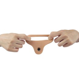 Dildo analne podwójnie wibrujące Lovetoy TPE 17.8 cm Lovetoy