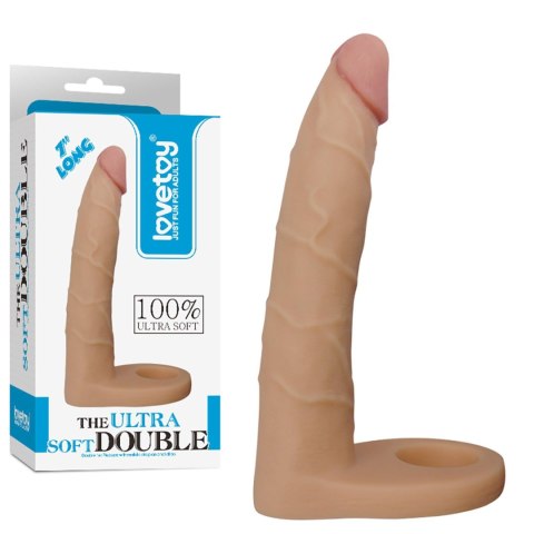 Dildo analne z pierścieniem Lovetoy TPE 18 cm Lovetoy