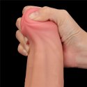 Dildo dwuwarstwowe Lovetoy Sliding Skin 11,5 cala Lovetoy