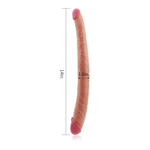 Dildo podwójne Lovetoy PVC 14 cali Lovetoy