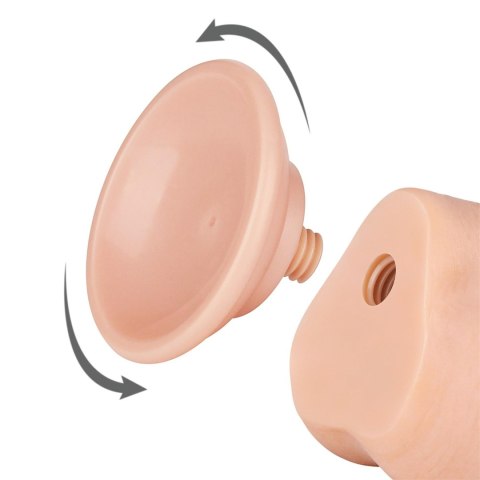 Dildo realistyczne Lovetoy TPE dwuwarstwowe 7,5 cala Lovetoy