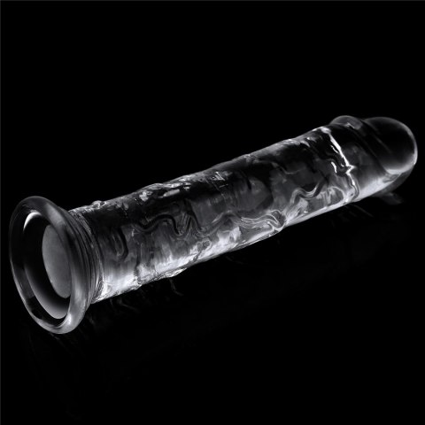 Dildo realistyczne Lovetoy przezroczysty TPE 18 cm Lovetoy