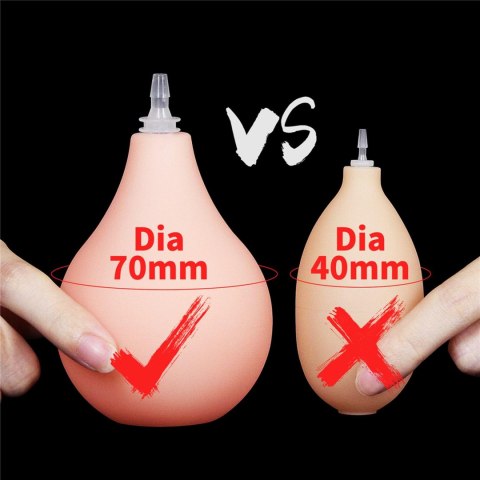 Dildo realistyczne Lovetoy squirt 28 cm PVC Lovetoy