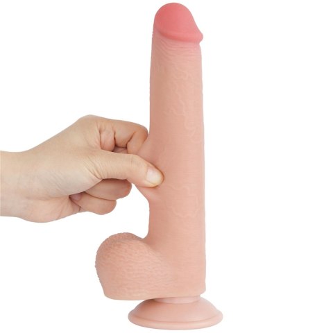 Dildo realistyczne dwuwarstwowe Lovetoy 9 cali Lovetoy