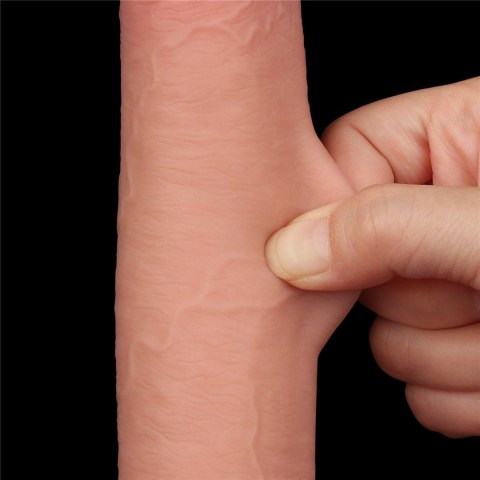 Dildo realistyczne dwuwarstwowe Lovetoy 9 cali Lovetoy