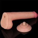 Dildo realistyczne dwuwarstwowe Lovetoy 9 cali Lovetoy