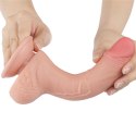 Dildo realistyczne z przesuwaną skórą Lovetoy 7,5 cala Lovetoy
