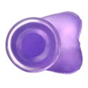 Dildo żelowe Lovetoy fioletowe 17 cm Lovetoy