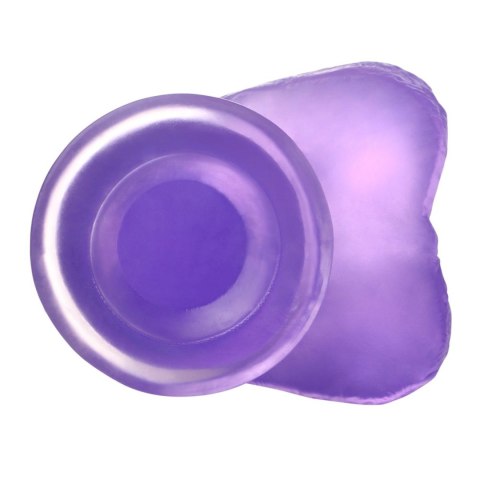 Dildo żelowe Lovetoy fioletowe 17 cm Lovetoy