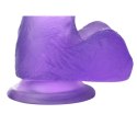 Dildo żelowe Lovetoy fioletowe 17 cm Lovetoy