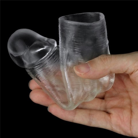 Przedłużka TPE Lovetoy przezroczysta 15,5 cm Lovetoy