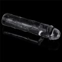 Przedłużka na penisa Lovetoy przezroczysta TPE 19 cm Lovetoy