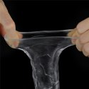 Przedłużka na penisa Lovetoy przezroczysta TPE 19 cm Lovetoy