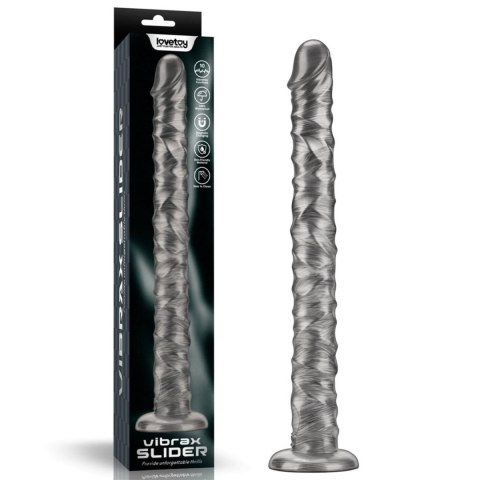 Wibrator analny Lovetoy Vibrax Slider 10 funkcji USB 41 cm Lovetoy