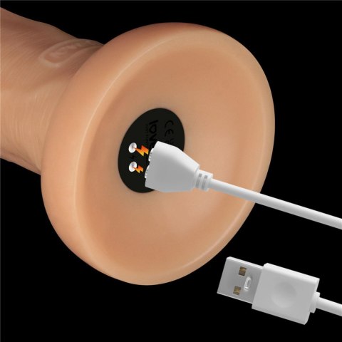 Wibrator realistyczny Lovetoy Power Basics Cock PVC USB 26 cm Lovetoy