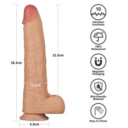 Wibrator realistyczny Lovetoy Power Basics USB 28 cm Lovetoy