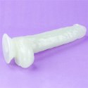 Dildo Lovetoy Lumino Play TPE świecące niebieskie 26 cm Lovetoy