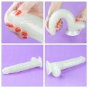 Dildo Lovetoy Lumino Play TPE świecące niebieskie 26 cm Lovetoy