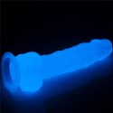 Dildo Lovetoy Lumino Play świecące niebiesko 21.5 cm Lovetoy