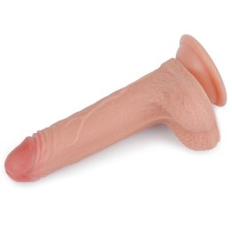 Dildo dwuwarstwowe Lovetoy platynowy silikon 18 cm Lovetoy
