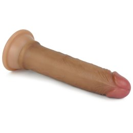 Dildo dwuwarstwowe Lovetoy platynowy silikon 18 cm Lovetoy