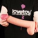 Dildo dwuwarstwowe Lovetoy platynowy silikon 30.5 cm Lovetoy