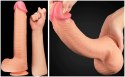 Dildo dwuwarstwowe Lovetoy platynowy silikon 30.5 cm Lovetoy