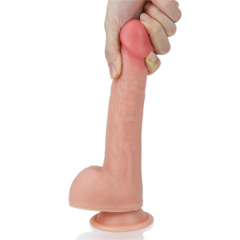 Dildo dwuwarstwowe Lovetoy silikonowe 20,5 cm Lovetoy
