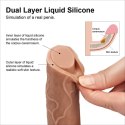 Dildo dwuwarstwowe Lovetoy silikonowe 20,5 cm Lovetoy
