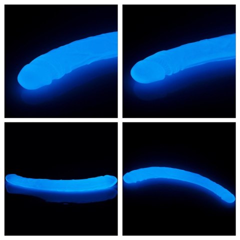 Dildo podwójne Lovetoy Lumino Play świecące 37 cm Lovetoy