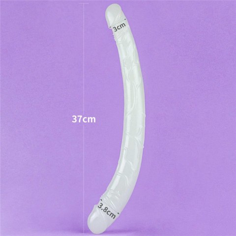 Dildo podwójne Lovetoy Lumino Play świecące 37 cm Lovetoy