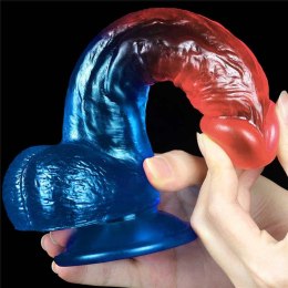 Dildo żelowe Lovetoy zakrzywione realistyczne 20 cm Lovetoy