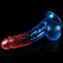 Dildo żelowe Lovetoy zakrzywione realistyczne 20 cm Lovetoy