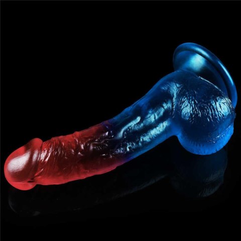 Dildo żelowe Lovetoy zakrzywione realistyczne 20 cm Lovetoy
