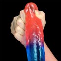 Dildo żelowe Lovetoy zakrzywione realistyczne 20 cm Lovetoy