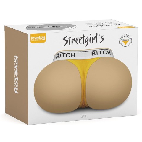 Masturbator Lovetoy Streetgirl's #11 realistyczny z thongiem Lovetoy