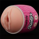 Masturbator dwustronny Lovetoy TPE cielisty 10 cm Lovetoy