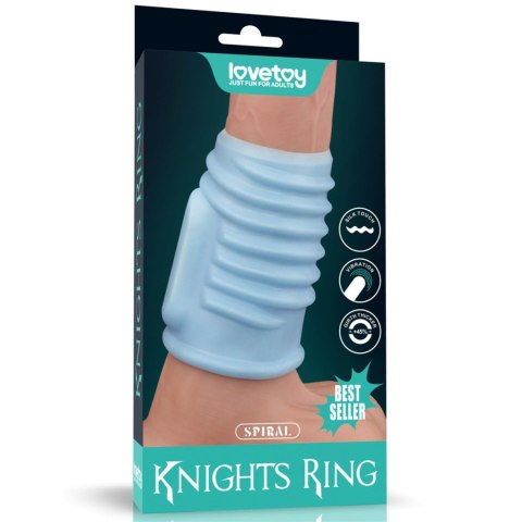 Nakładka wibrująca Lovetoy Knights Ring TPE CR2032 Lovetoy