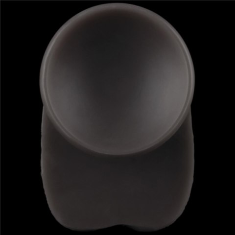 Dildo dwuwarstwowe Lovetoy giętkie czarne 40 cm Lovetoy