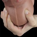 Dildo dwuwarstwowe Lovetoy silikonowe 18 cm Lovetoy