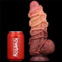 Dildo dwuwarstwowe Lovetoy silikonowe 24 cm Lovetoy