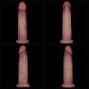 Dildo realistyczne Lovetoy Sliding Skin Pro II 23 cm Lovetoy