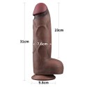 Dildo silikonowe Lovetoy dwuwarstwowe 31 cm Lovetoy