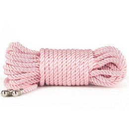 Lina bondage Lovetoy Rebellion Reign Rose jedwabista 10 m różowa Lovetoy