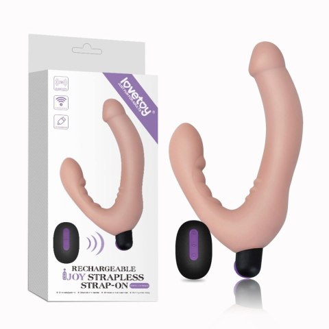 Strap on bez szelek Ijoy silikonowy z wibracją USB Lovetoy Lovetoy