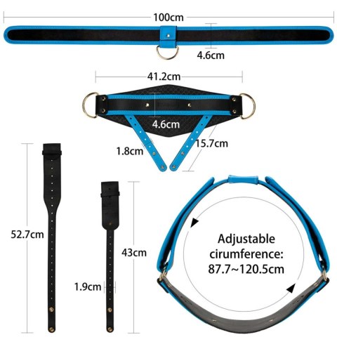 Strap on z prętem silikonowym Lovetoy Ingen cielisty L XL 2XL 22.8 cm Lovetoy